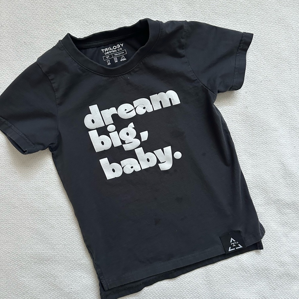 Trilogy Design - Dream Big, Baby tee